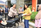 Polres Gresik Kembalikan 3 Motor Korban Curanmor dan Begal Tanpa Biaya