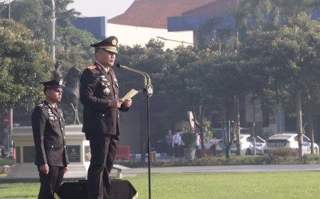 Gelar Upacara Hari Lahir Pancasila, Wakapolda Jatim : Pancasila Kunci Persatuan Bangsa di Tengah Ancaman Global